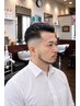 【平日19以降】仕事帰りの男磨きメンズカット+シェービング +炭酸スパコース