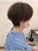 可愛いハンサムマッシュショート☆