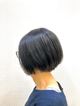 クオリス 上福岡店(QUALIS) 黒髪/ボブ/ショートボブ/小顔/40代50代60代/白髪染めカラー