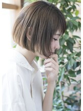 オランジー 保土ヶ谷(Orangey) 【Orangey 保土ヶ谷】グレージュ×ニュアンスショートボブ♪