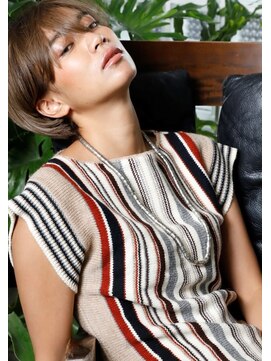 リブロ 三軒茶屋(LIBRO) ヒッピー×マッシュショート