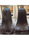 『髪質改善』ストレートエステ（縮毛矯正）（リタッチ可）