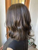 パディントン(Paddington) 肩上で弾む☆セミディースタイル♪サンドベージュで女子力↑