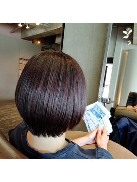サラジュ 逆瀬川店(SARAJU) 丸みショートスタイル