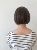 白髪染め◎スッキリミニボブ