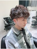 スペインカール☆刈り上げマッシュ