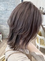 ラ ブレス 梅田茶屋町(LaBless) バイオレットグレージュ/LaBless/北山大人可愛い 20代 30代 40代