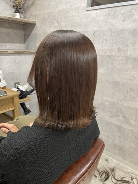 ナチュラル グロー 仙台駅前店(Natural grow) 縮毛矯正と外ハネボブ