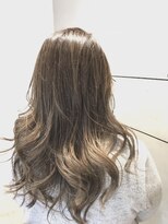 ヘアブランコブランコ 横浜(hair blanco_blanco)&nbsp;似合わせカット/くびれヘア/デザインカラー/艶ボルドー[横浜駅]