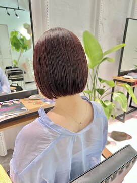スミ(sumi) ボブ×ピンクブラウン