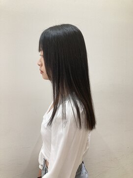 ヘアーライズ 池袋東口店(hair RISE) 髪質改善酸性ストレート毎回黒に染めています