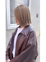 フリックヘアサロン 梅田茶屋町2号店(FLICK HAIR SALON) ミルクティーベージュ