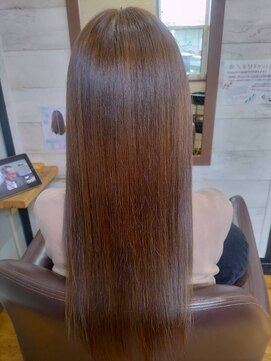 ピース 大島店(Peace) 髪質改善カラー／ショートボブ／ショートヘアー／50代／40代