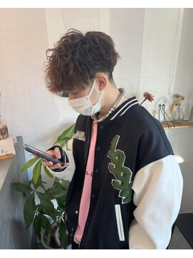 リリィ 津南店(Lilie) マッシュショート×ツイストスパイラルパーマ