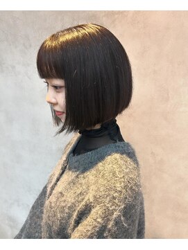 マル ニシノミヤ(MAR.co) ダークモカボブ