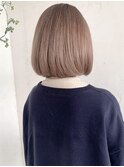 ミニボブ　オレンジブラウン