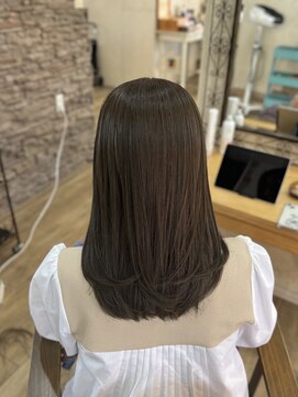 ヘア カンパニー トワ 千葉店(TOWA) 千葉/千葉駅/ブリーチなし/ダブルカラー/透明感カラー/髪質改善