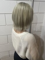 アルゴ 茅ヶ崎(ARUGO)&nbsp;ボブルフ/ウルフボブ/ダブルカラー/ケアブリーチ/シルバー