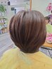 【オーガニックカラー＋カット】￥7000