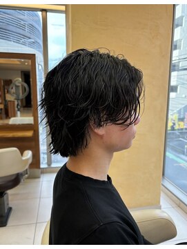 ファーレンピュア(FAHREN PURE) メンズパーマ/波巻き/スパイラル／ウルフ