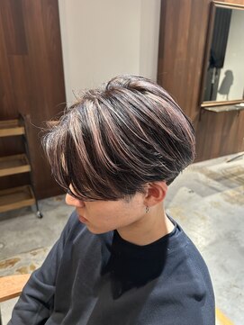 クラン バイ ナチュラル(clan by Natural) ハイライト/センターパート/ブリーチ