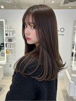 エル 新小岩(elu)&nbsp;美髪/ワイドバング/レイヤーカット/くすみベージュ/新小岩駅