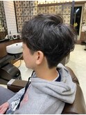 ニュアンスパーマ/フェザーパーマ/メンズカット/メンズパーマ