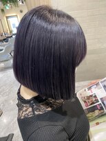 イメージア 町田店(IMAGE A) 重ためぱっつんボブ 30代40代50代60代