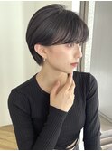 【THiRD】チェリーブラウンミニウルフショート