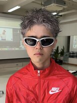 デビュー ヘアーメイク&nbsp;スペインカール/スパイキーショート/ブルーブラック/宜野湾