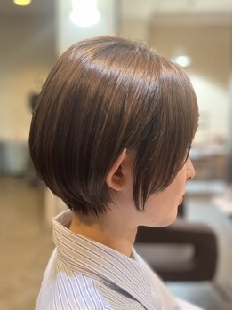 シュモレポルターレ(Shumore portare)の写真/前髪/顔周りでつくる貴方に合わせた1番似合うショート/ボブ。お家でも簡単スタイリングで可愛く◎