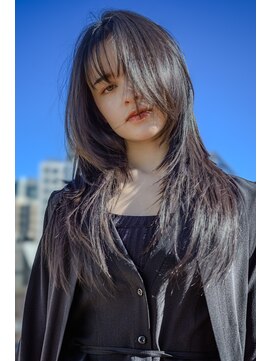 ロンプ(romp) 内巻きカールが綺麗なハッシュカット/レイヤー/恵比寿romp藤巻ii