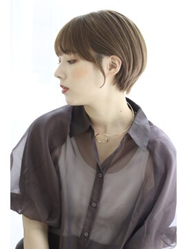 アリアツイン バイ エクラート 池袋西口店(ARiA TWiN by ECLART) 【丸みショートボブ】おくれ毛