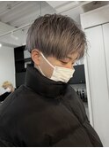 【初めてのブリーチ】グレージュカラー