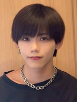 ナチュラル 渋谷(NATURAL)&nbsp;ラウンドマッシュ/縮毛矯正/ダブルカラー/フェザーパーマ