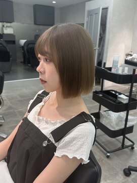 ジーニー 千葉(GENiE) あご下ボブ/タッセルボブ/韓国ヘア/千葉駅【白井愛海】