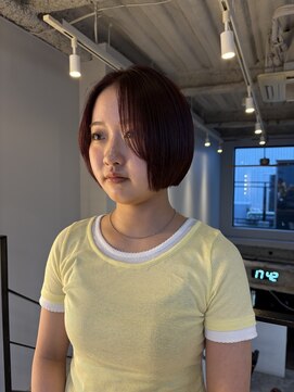 ヌープヘアーアイス(NUUP.hair ici) ★モーヴピンクボルドーダークレッドコーラルオレンジ秋暖色