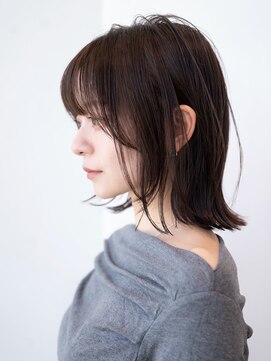 ハバナ 天神(HAVANA) 20代30代切りっぱなしレイヤーボブ/髪質改善ストレート/外ハネ