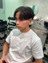 ジーニー 千葉(GENiE)&nbsp;前下りセンターパート/刈り上げショート/山本うらら