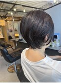 グラデーションショートボブ♪