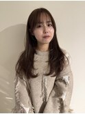 レイヤー×ブラウンベージュ