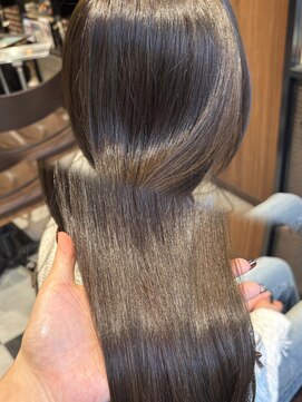 ニューヨークニューヨーク 梅田茶屋町店(NYNY) ブリーチなしWカラー 冬おすすめ グレージュ~*