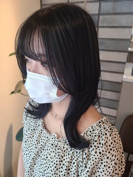 韓国風顔周りレイヤー