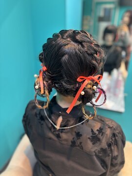 アレンジいっぱいツインお団子