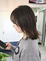 エイス 梅田 中津(Ace)&nbsp;切りっぱなし　グレージュカラー