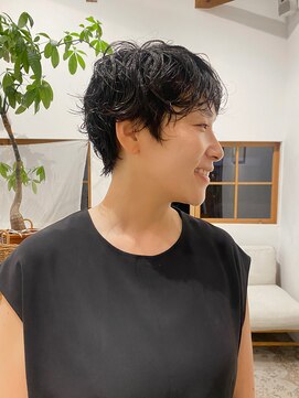 ミッケ(mikke) ショート×ニュアンスパーマ