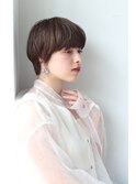 ブリーチなしダブルカラー/マチルダボブ//ブルージュ/表参道