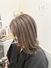 【脱・暗髪】『半年先までキレイ続く白髪ぼかしハイライト』plan♪