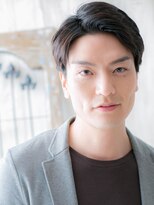 モッズヘア メン 仙台愛子駅前店(mod's hair men)&nbsp;30代40代ビジネス爽やかスーツ七三黒髪ベリーショートb仙台愛子