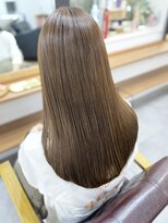 ランプ(Lamp) くびレイヤー グレーベージュ 白髪染め 白髪ぼかし 髪質改善